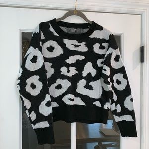 Cheetah Print Sweater